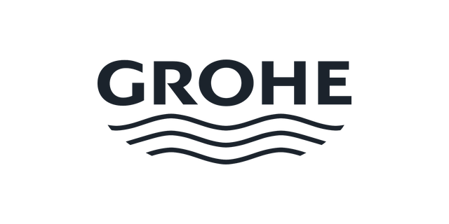 Grohe logo: we install Grohe products for bathroom remodeling