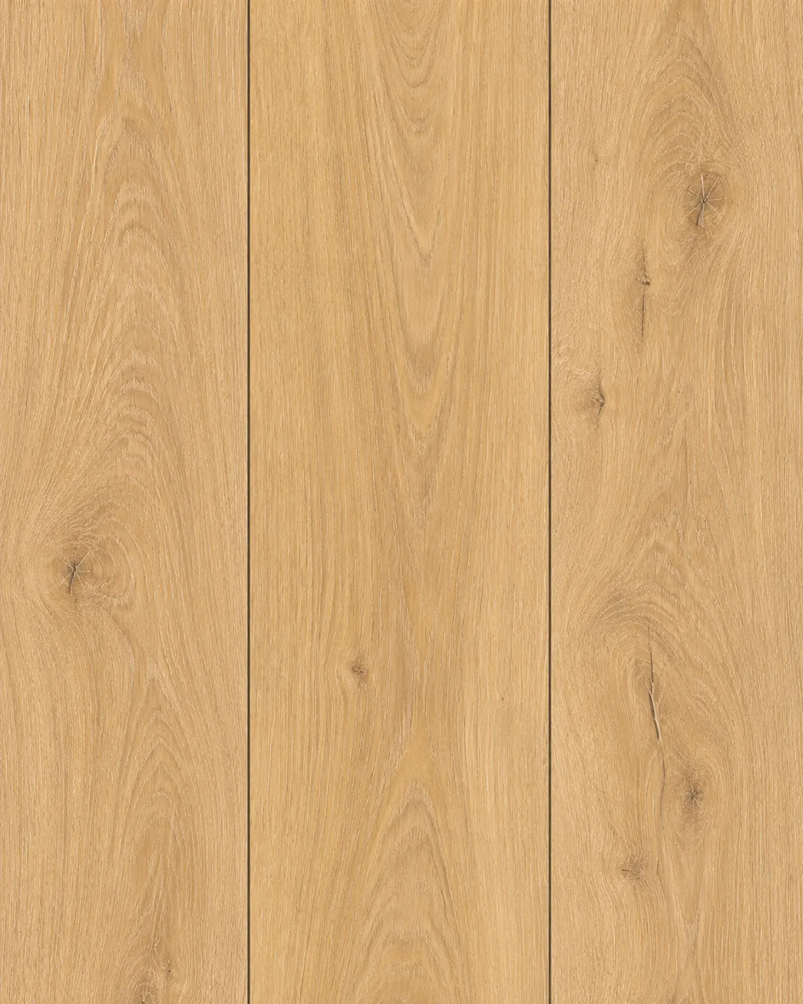 Honey Blonde laminate planks, close-up (representative image)