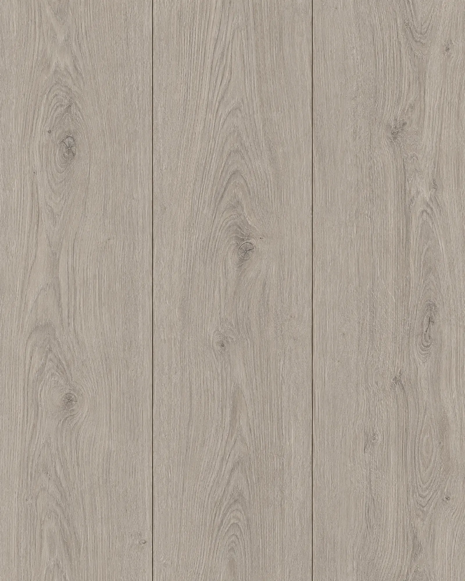 Light Gray Oak laminate planks, close-up (representative image)