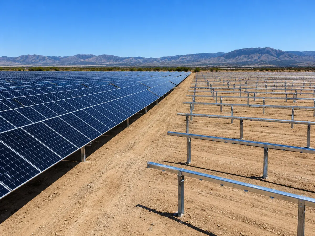 Solar power plant in Los Angeles, CA: phased projects